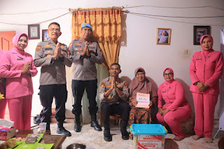 Jelang Hari Bhayangkara Ke 79, Polres Kampar Gelar Anjangsana dan silaturahmi terhadap Purnawirawan dan warakawuri